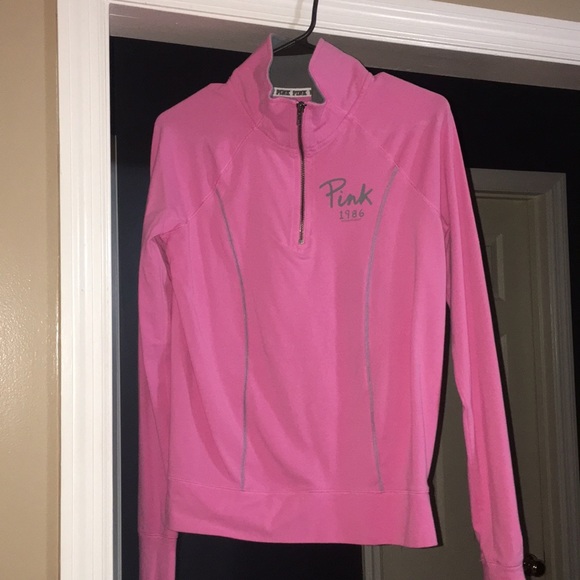 VS pink zip up yoga (worn once) Perfect condition - Picture 4 of 6